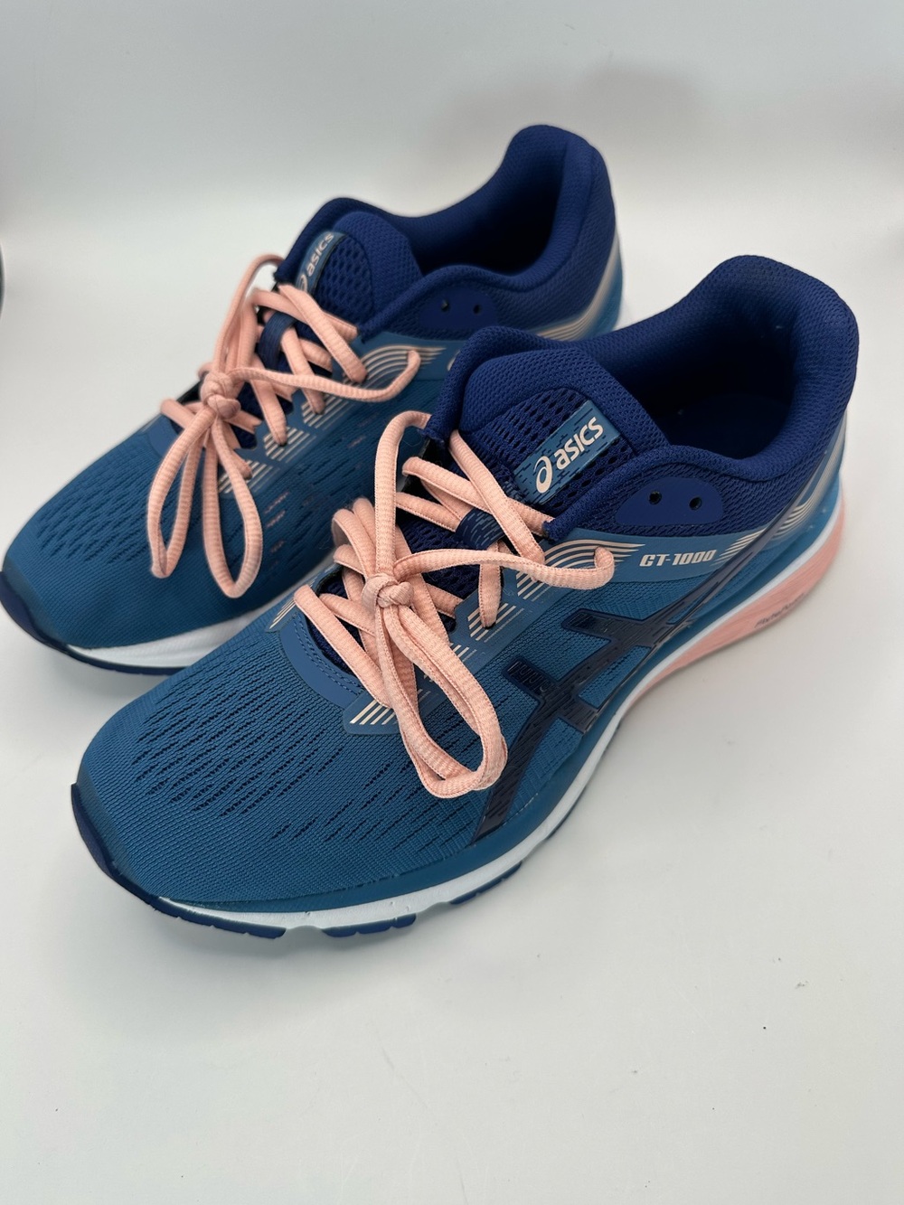 ASICS GT-1000 Women's Running Shoes - Blue with Pink